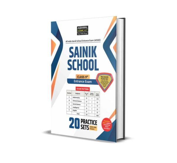 20 Practice Sets with OMR Sheets | Sainik School Class 9 Entrance Exam –